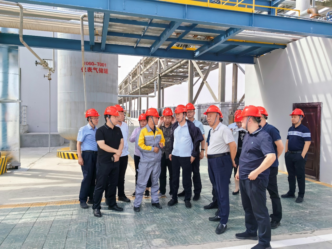 河南投資集團(tuán)總經(jīng)理閆萬鵬帶隊(duì)赴新疆哈密調(diào)研